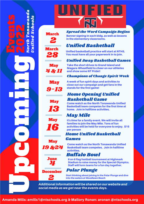 calendar of events